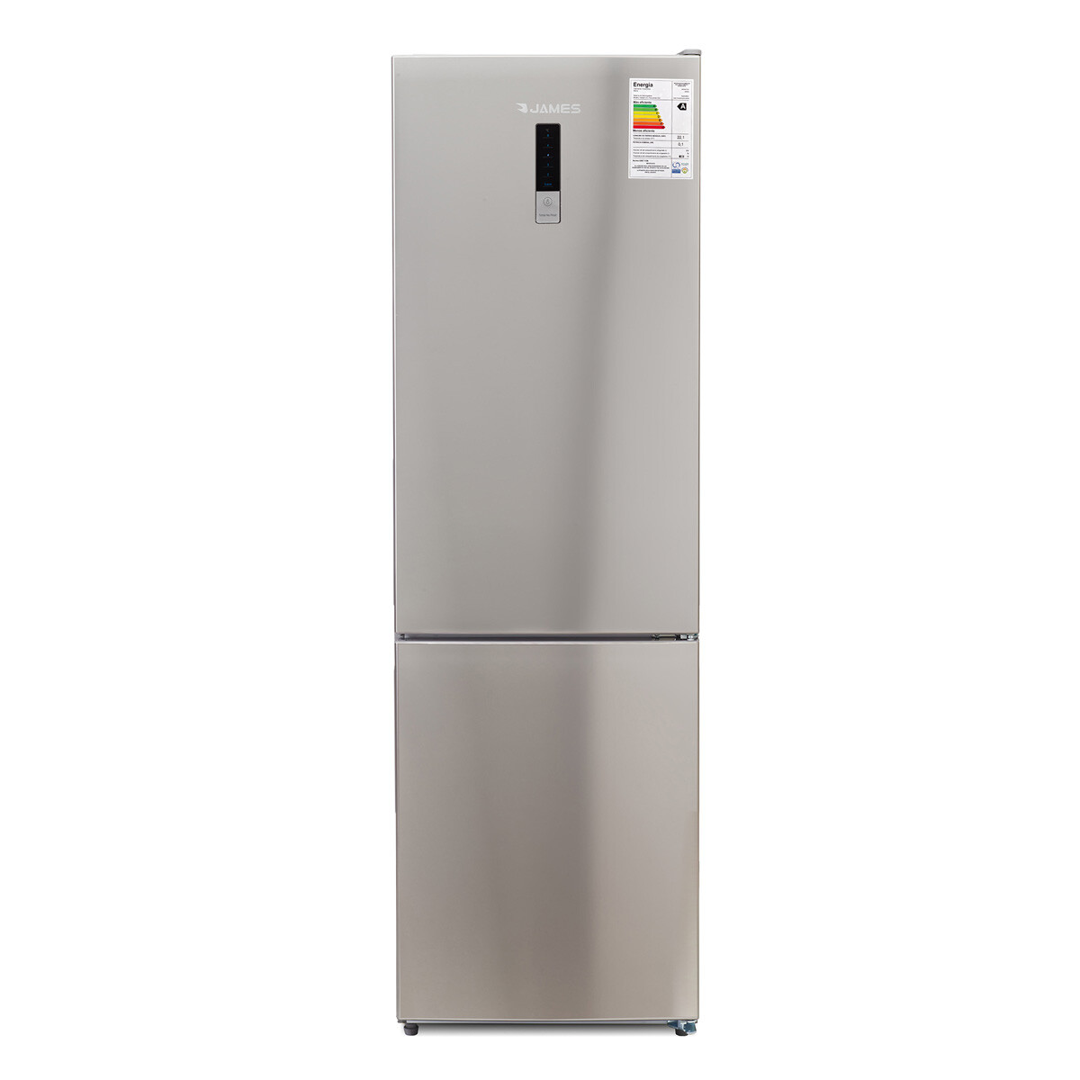 REFRIGERADOR JAMES FRIO SECO RJE 418 INOX 332LTS EHOGAR COLOR PLATEADO 