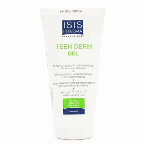 Gel Exfoliante Facial Isispharma Teen Derm 150ml Gel Exfoliante Facial Isispharma Teen Derm 150ml