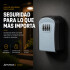 Caja Fuerte Cofre De Seguridad C/ Combinación 9,5 cm x 8 cm Gris