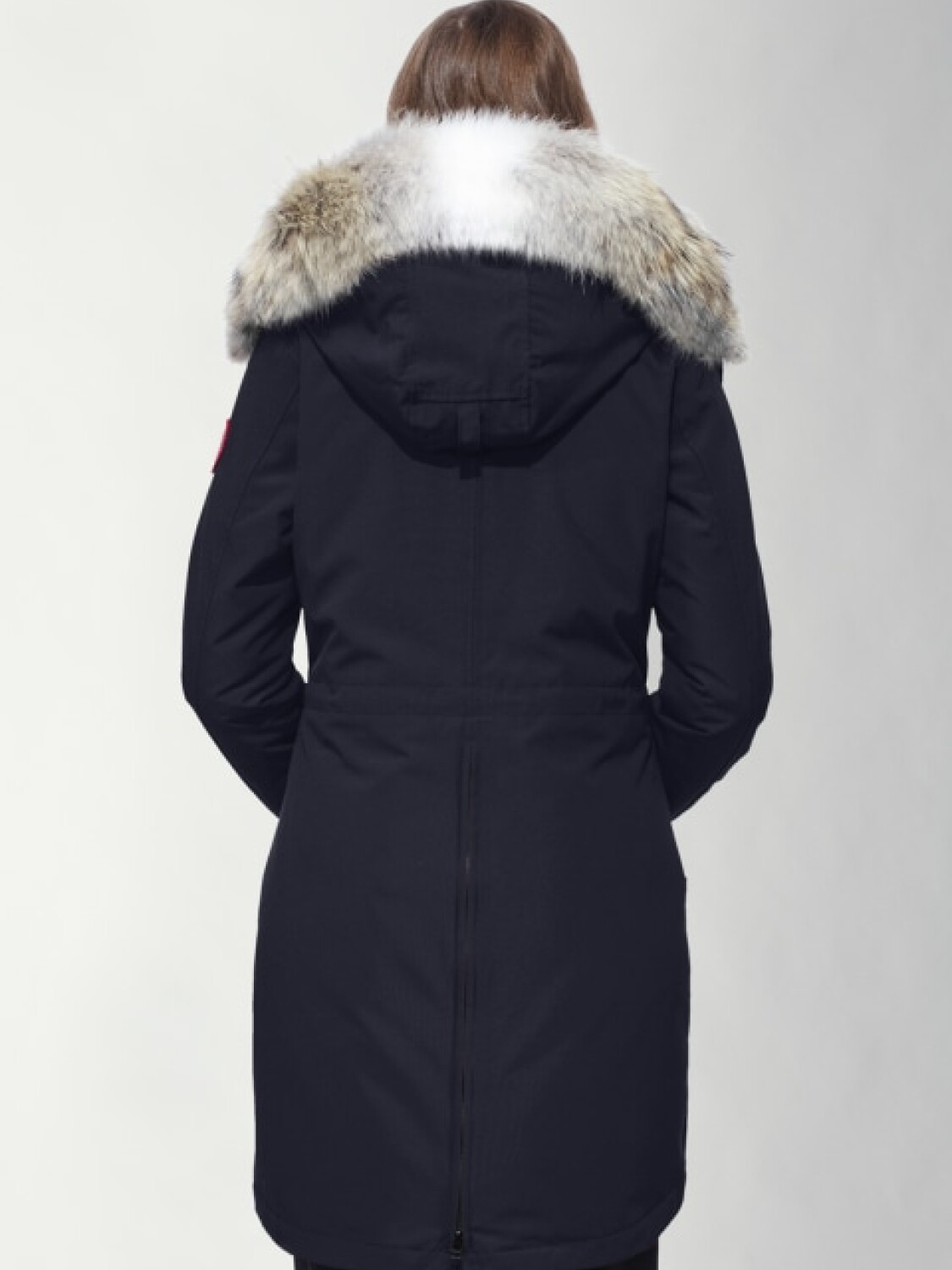 Canada Goose -Campera con capucha, Rossclair Parka. Fusion fit Azul