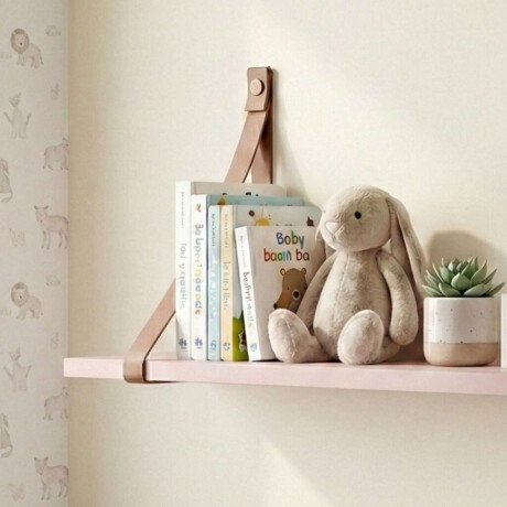 Estanteria flotante infantil Luna Rosa