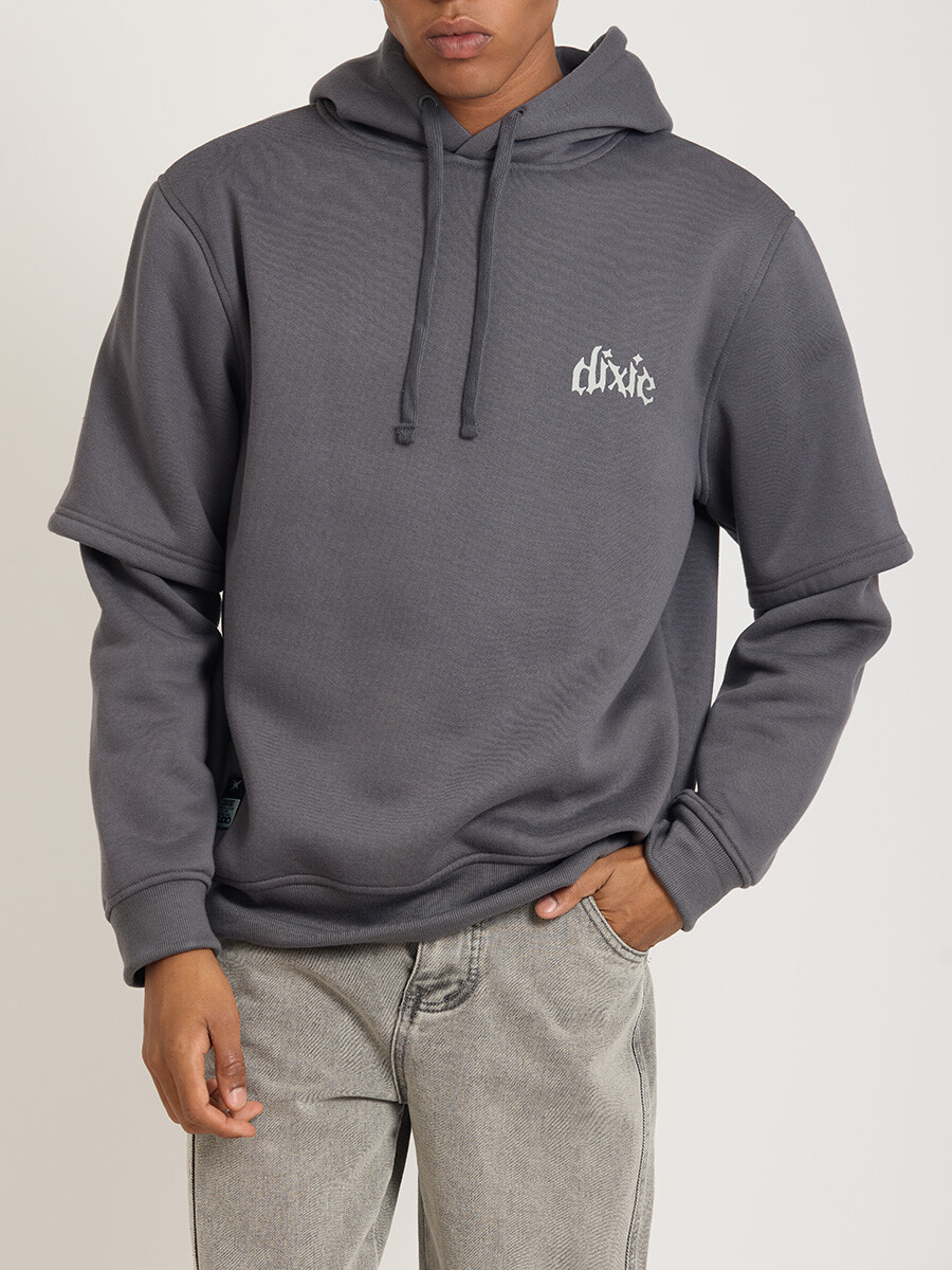 CANGURO S/C MONSTERA DIXIE - Gris Oscuro 