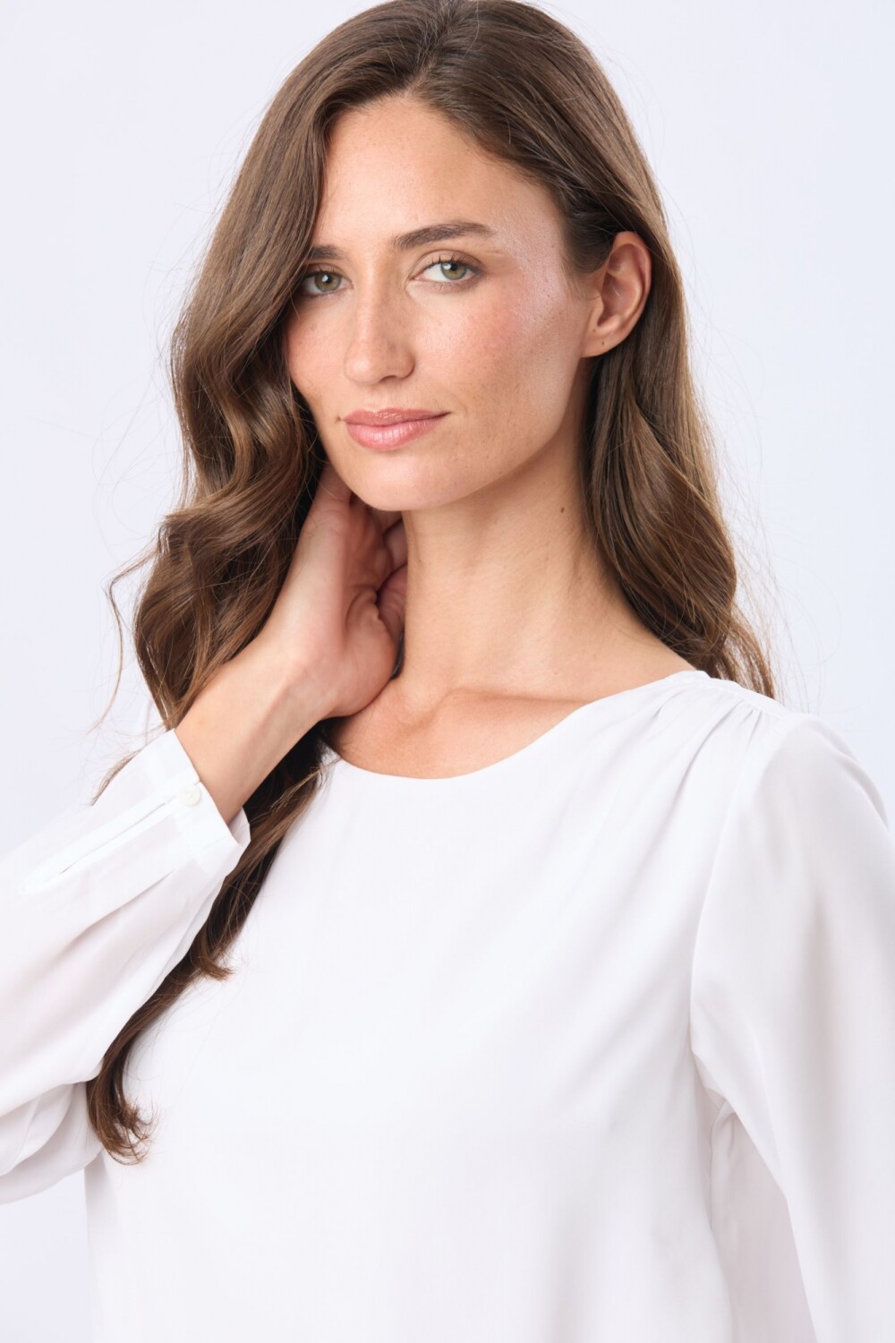 BLUSA LISA Blanco