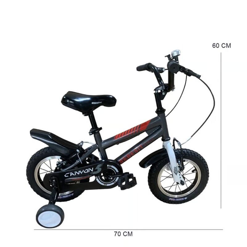 Bicicleta rodado 12 Canyon Bebesit - Gris Bicicleta rodado 12 Canyon Bebesit - Gris