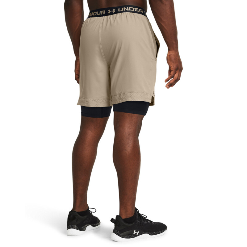 UA Vanish Woven 2in1 Sts-BRN BRN-203