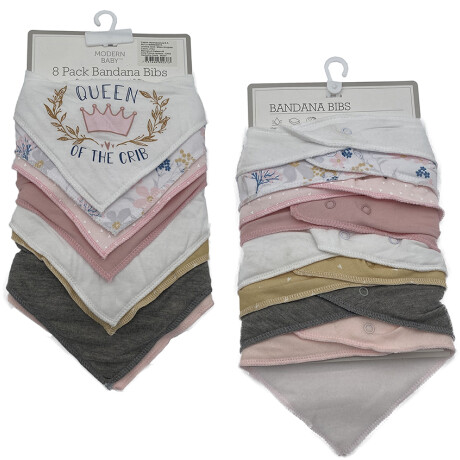 Pack de Baberos 8 piezas Pack de Baberos 8 piezas