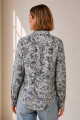CAMISA JULIETA HOJAS NEGRO