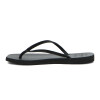 Chanclas Tropical Brasil Ojota Quadradihas De Mujer - Negro Negro
