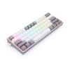 Teclado Redragon Fizz RGB K617-RGB White/Grey Teclado Redragon Fizz RGB K617-RGB White/Grey