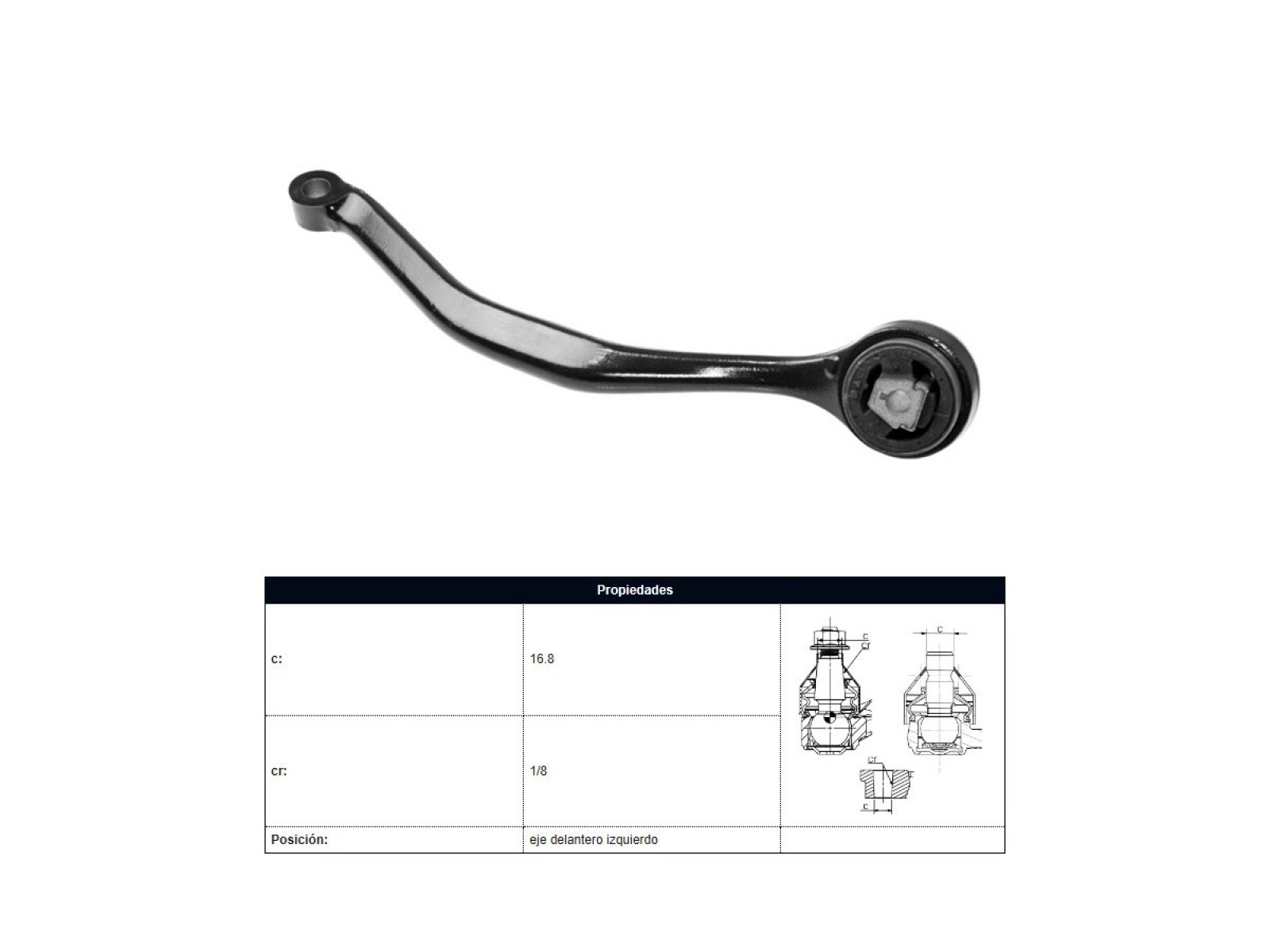 Brazo De Suspension Del BMW X3 (E83)/X3 Diesel (E83) 03-09 Izq 