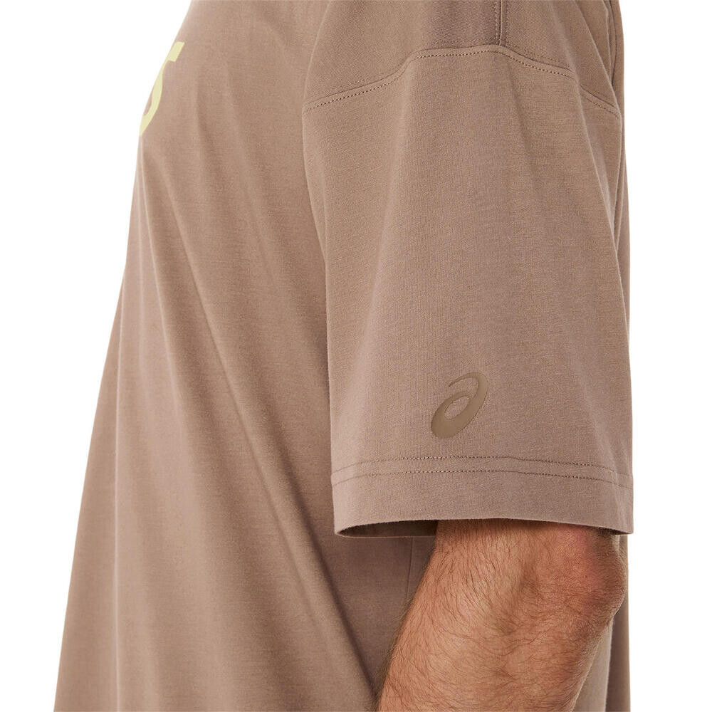 Graphic Relaxed Tee - Hombre Taupe Grey