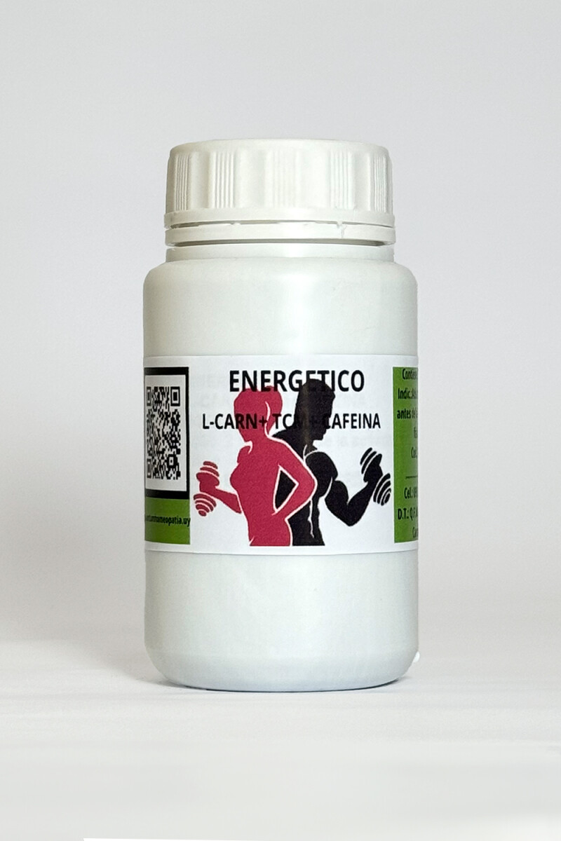 Energético (L-Carnitina, TCM y Cafeína) - 30 caps 