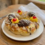 Rosca de Pascua Rellena de Crema Pastelera Rosca de Pascua Rellena de Crema Pastelera