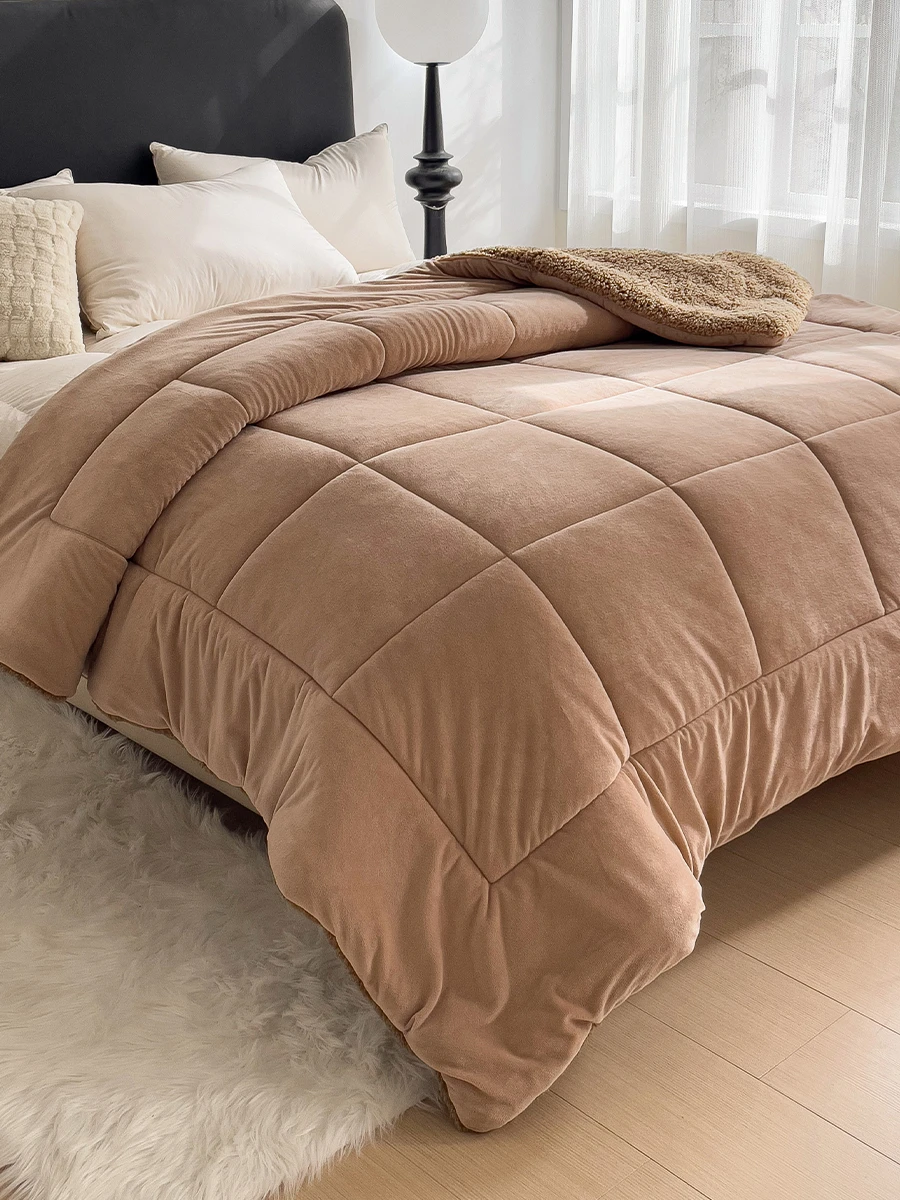 ACOLCHADO VELVET SHERPA - BEIGE 
