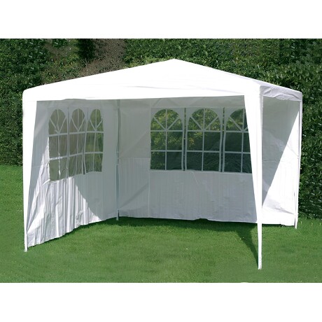 2 Paredes para Gazebo con Ventana Arye Blanco