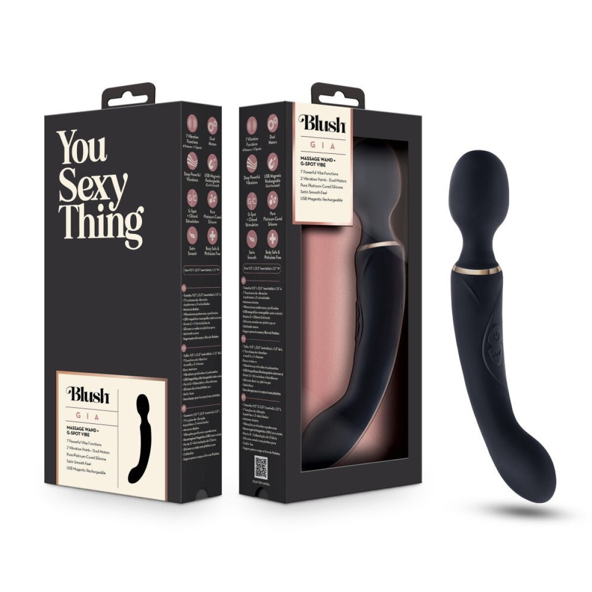 Gia Vibrador Masajeador Punto G 