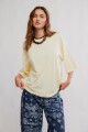 REMERA PERFECT OVERSIZED Amarillo