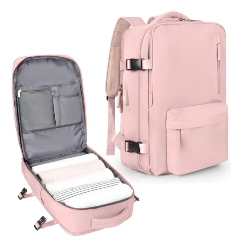 Mochila de Viaje para Cabina Rosa