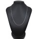 Cadena Forcet En Platino Con Cierre En Oro 18K Blanco. Largo 40 Cm Cadena Forcet En Platino Con Cierre En Oro 18K Blanco. Largo 40 Cm