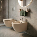 BIDET SUSPENDIDO COLOR CAQUI MATE HABITARE Bidet Suspendido Color Caqui Mate Habitare