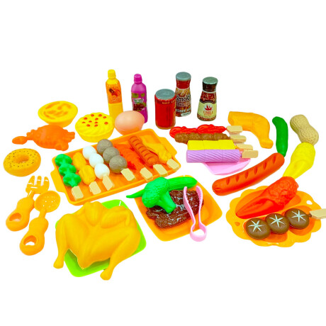 Set Alimentos 160pc Comidas Juguete Frutas Verduras Jug007017