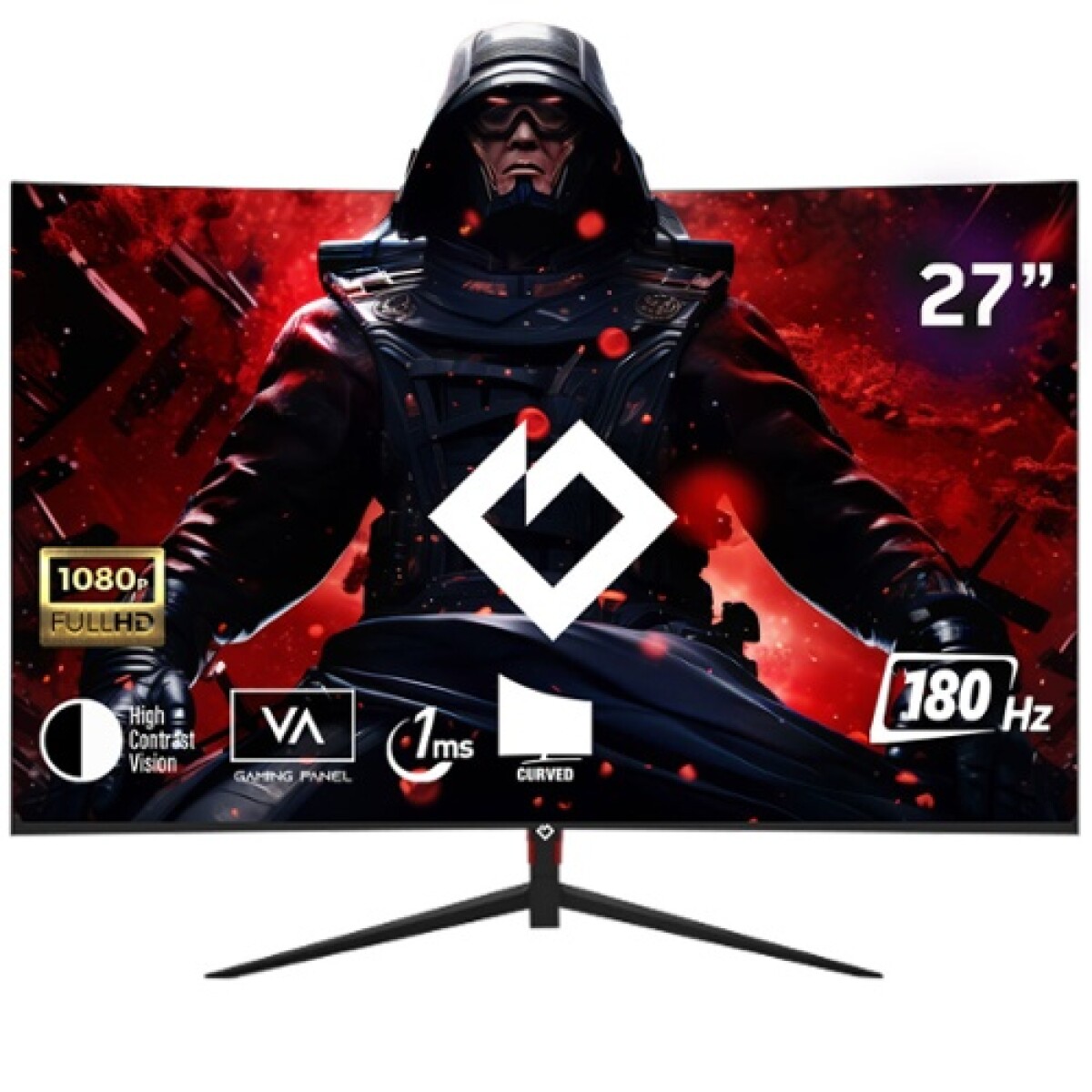 Monitor Gravity 27" Gamer Curvo CZ270 FHD 180HZ HDMI-VGA 