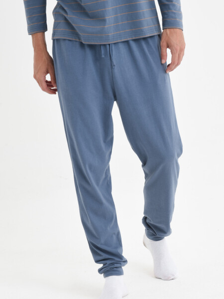 Pantalón de pijama Azul piedra