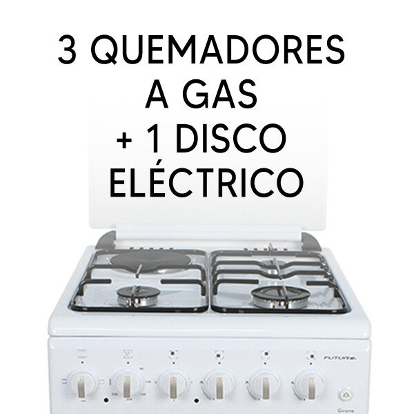 Cocina Futura Fut-50-c31b COCINA FUTURA COMBINADA PLUS FUT50C31B