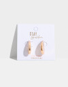 Aros Argollas Metal Argollas Chunky - Dorado