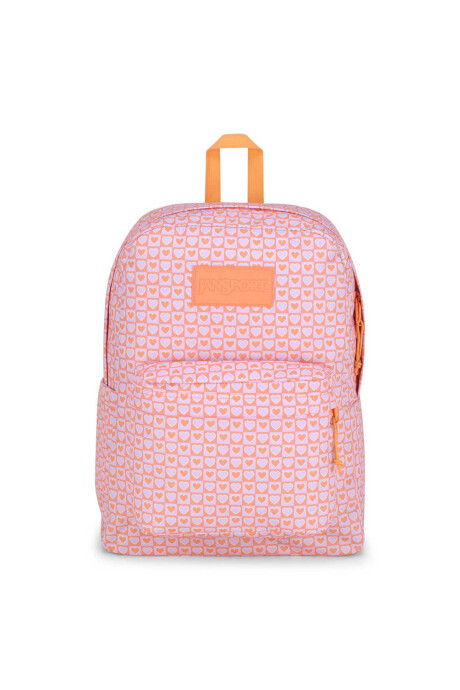 Mochila Superbreak - Unisex Hyped Hearts Pink