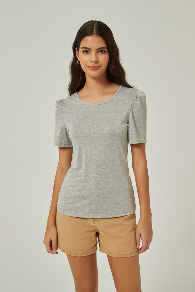 Remera Thunder - Plateado 