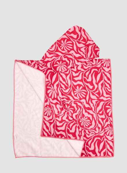 Toalla poncho kids Rosado