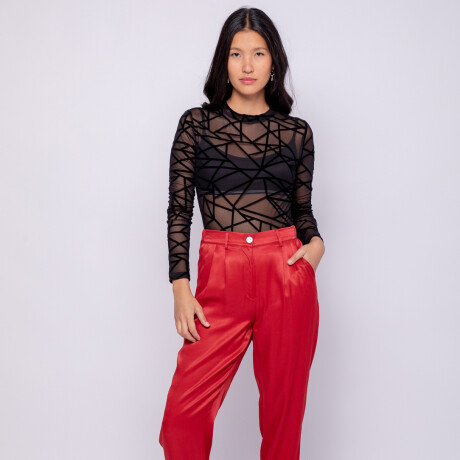 PANTALON TAUSA Rojo Oscuro