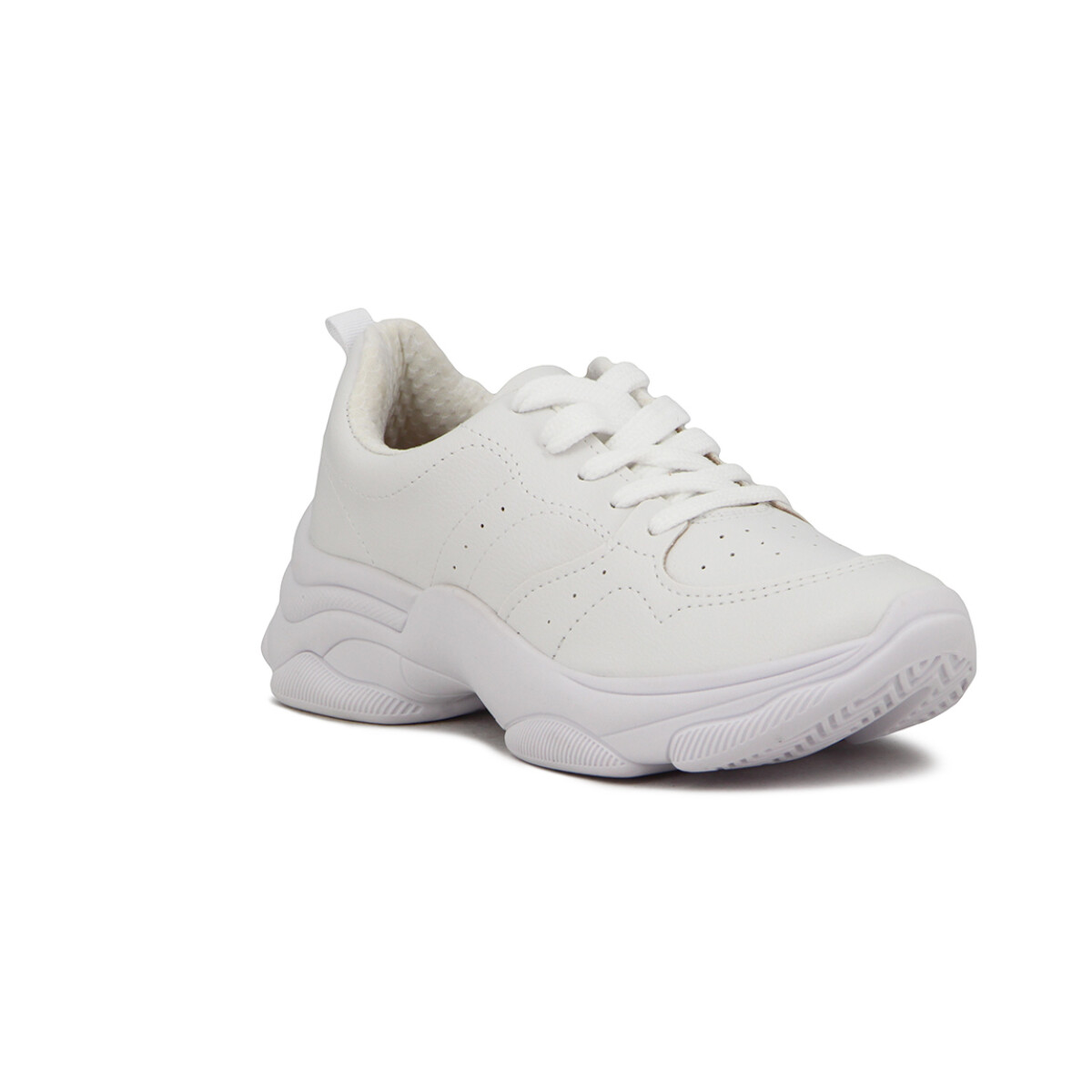 Championes Deportivos Casual Mujer Beira Rio - Blanco 