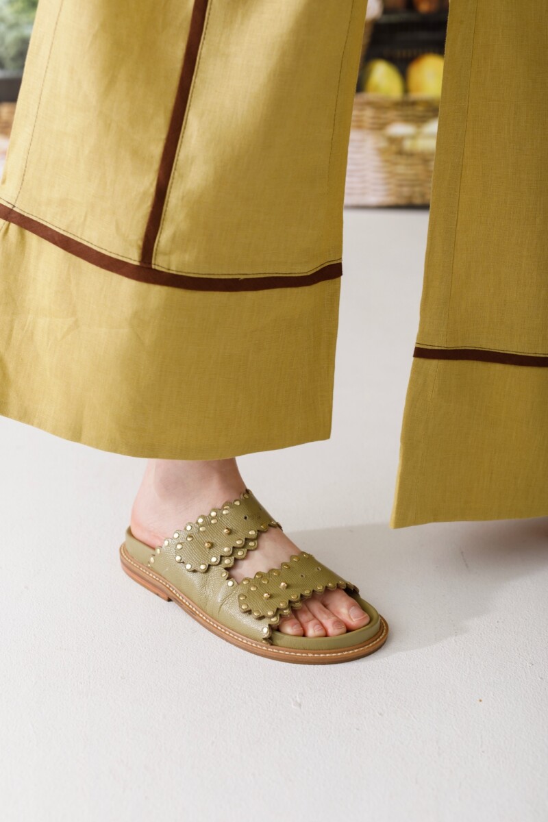 PRE VENTA SANDALIA MORANGO - Verde 