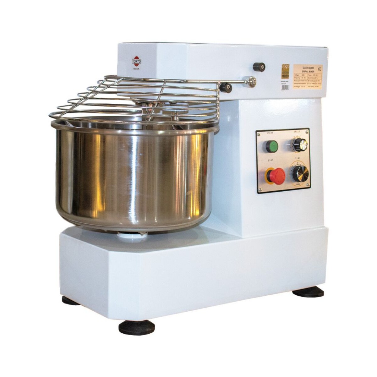 Amasadora Espiral Tokyo Industrial LB20 