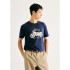 CAMISETA MM AZUL ESCURO