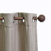 VARA METAL BRONCE P/CORTINA 218-304.8CM Unica