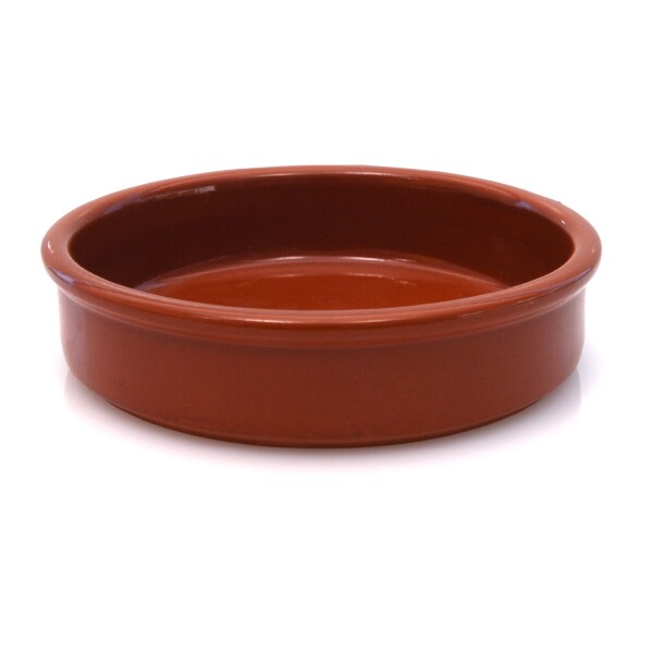 Cazuela barro color miel 12 cms Cazuela barro color miel 12 cms