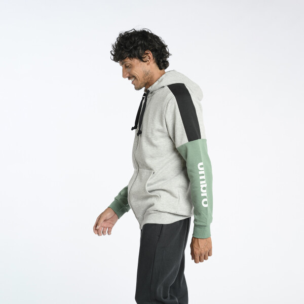 Canguro Full Zip Color Block Umbro Hombre Grm