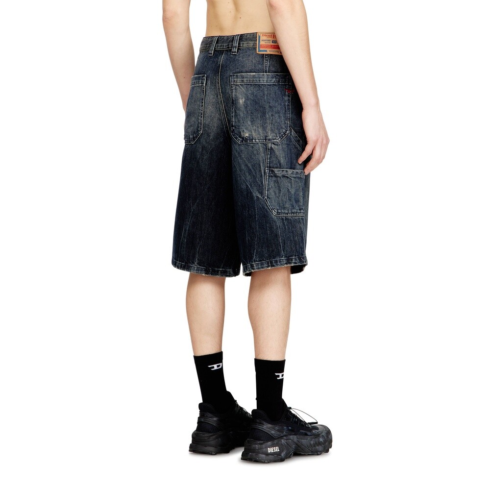 Short Para Hombre D-Livery-W-Short Short Azul oscuro