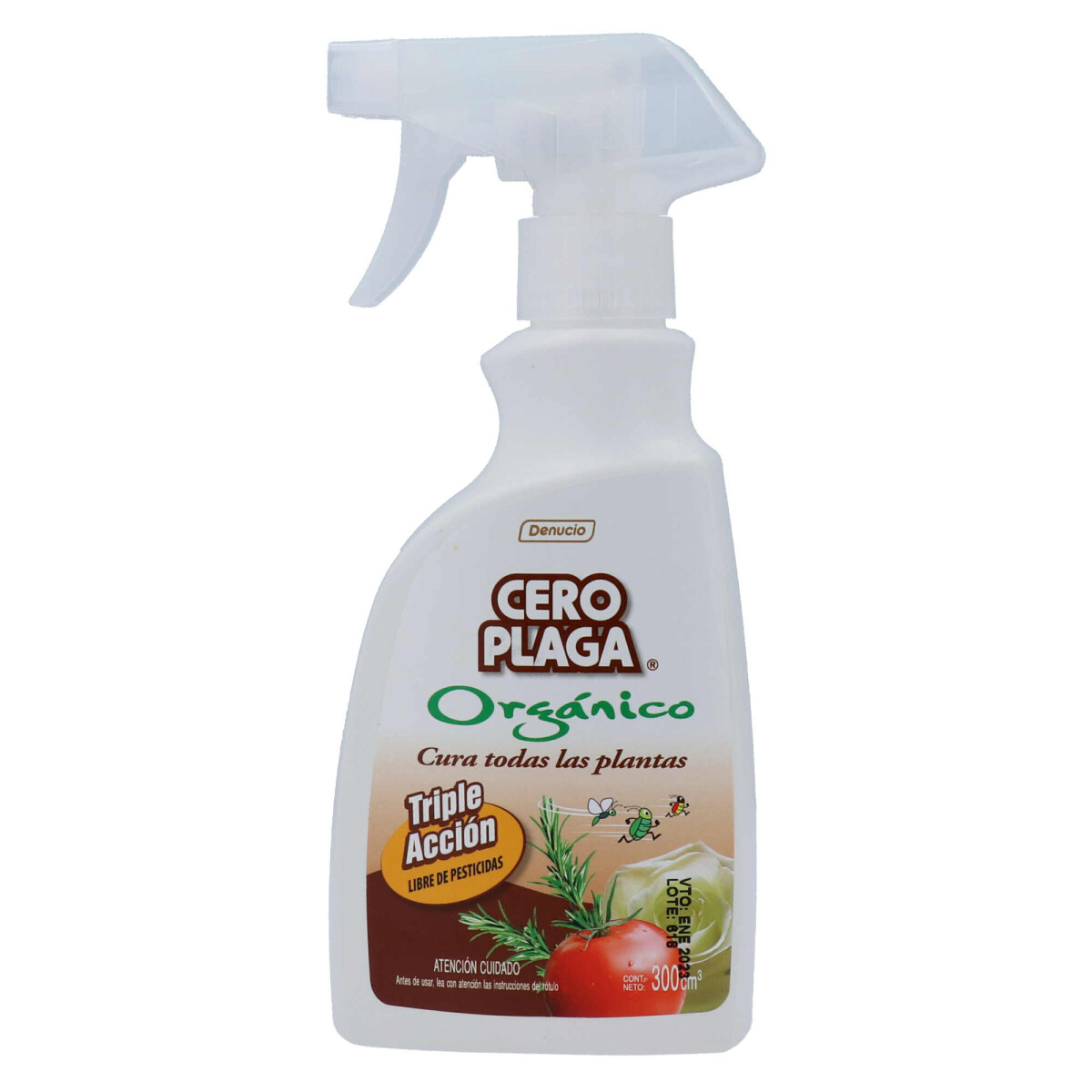 CERO PLAGA Insecticida Orgánico 300cc 