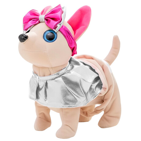 Cartera Infantil Juguete Perrito De Peluche Niñas Dorado
