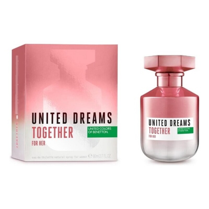 Perfume Benetton United Dreams Together For Her 80ml Original Perfume Benetton United Dreams Together For Her 80ml Original