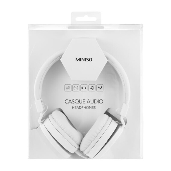Auriculares headphones Blanco