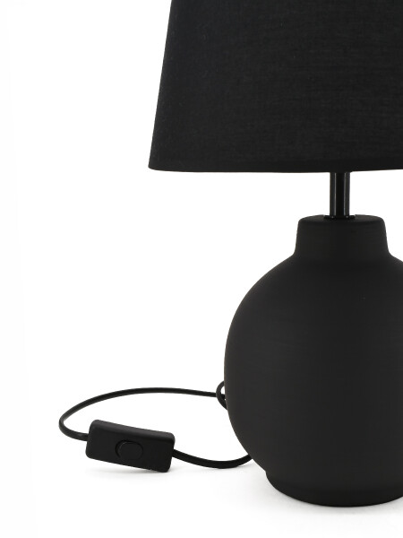 LAMPARA BLACK NEGRO (V)