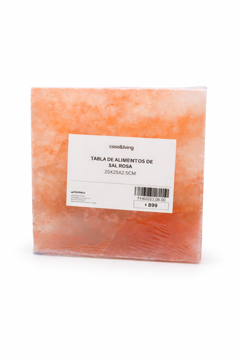 TABLA ALIMENTOS DE SAL - ROSADO 