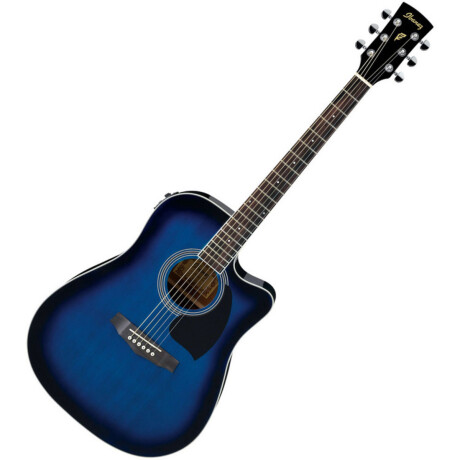 Guitarra Electroacústica Ibanez Pf15ece Azul Guitarra Electroacústica Ibanez Pf15ece Azul