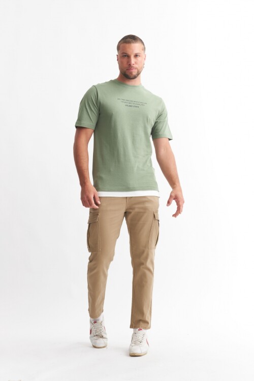 Remera Golden State VERDE OLIVA
