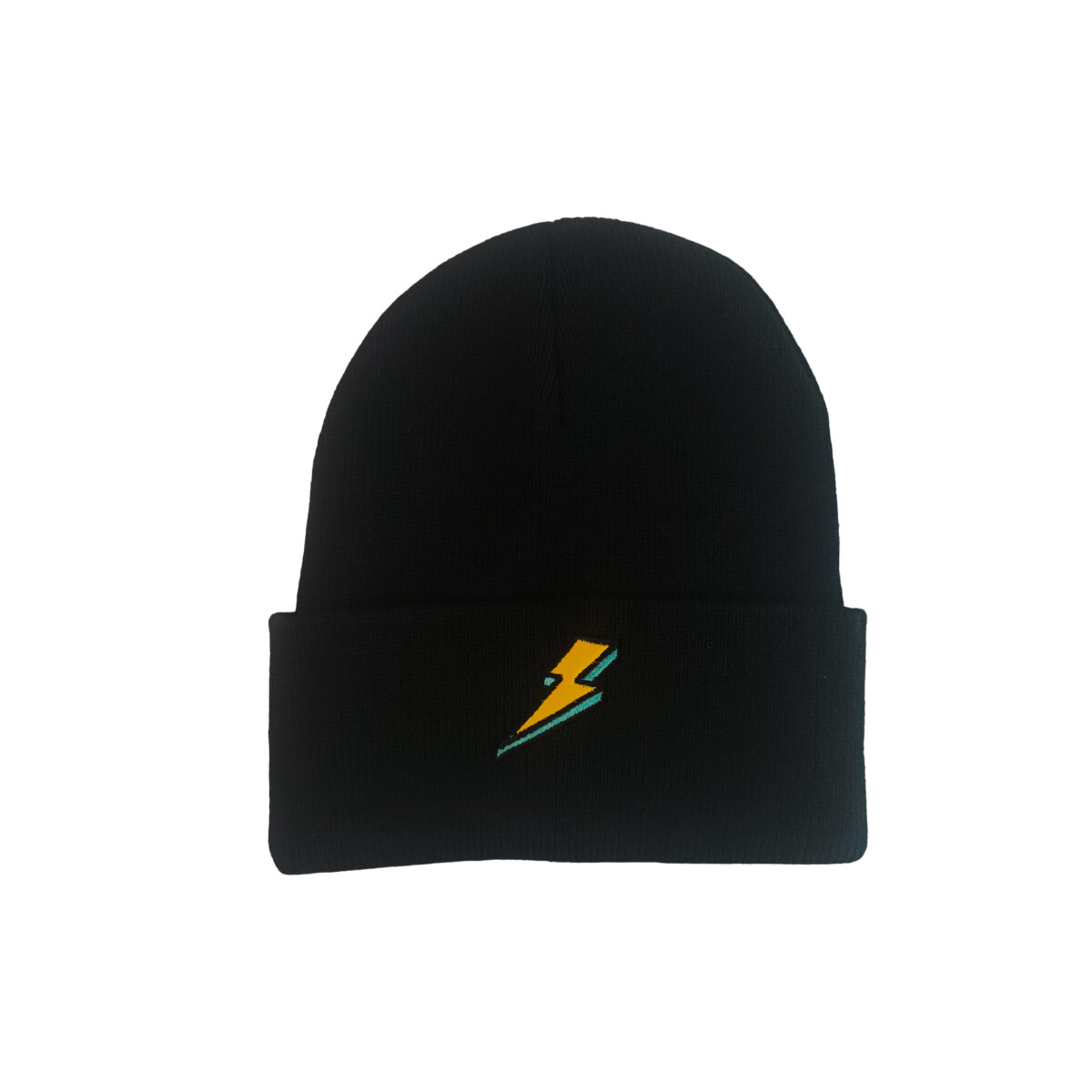 Gorro de lana rayito - Negro 